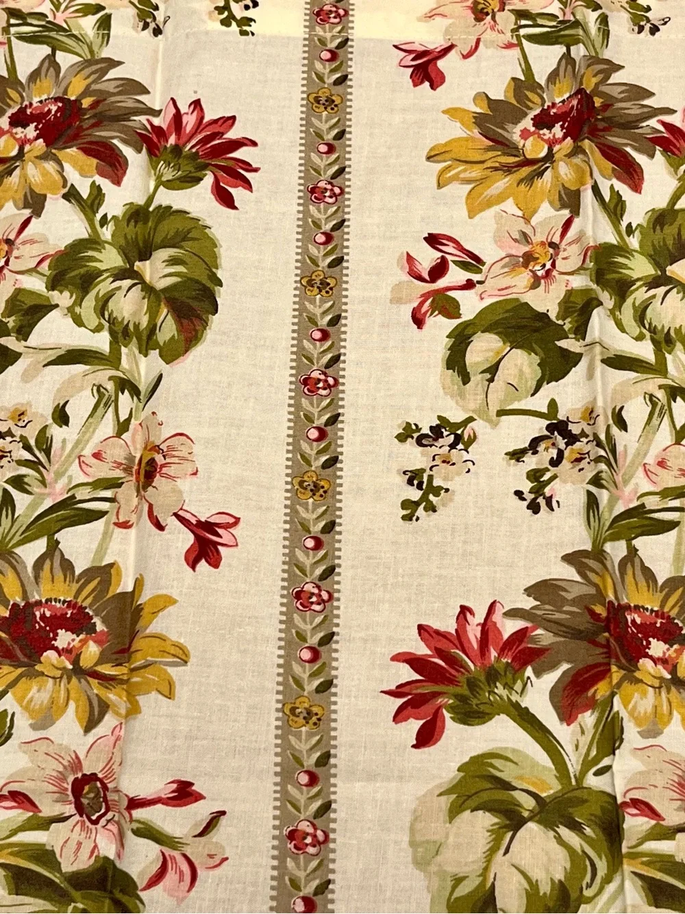 Williams Sonoma Napkins Set of 6 Floral Botanical Cottage Core French Country
